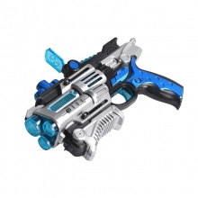 电动八音枪儿童玩具星际太空枪仿真音效带灯光震动冲锋枪男孩礼物