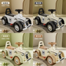 儿童电动老爷车1一3岁四轮玩具车可坐人男女宝宝小孩充电遥控汽车