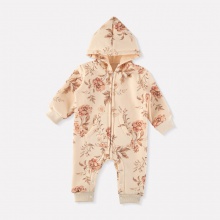 北欧风纯棉连体衣宝宝春秋哈衣外出儿童男女衣服爬爬服IN S网红