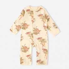 北欧风婴儿连体衣男女宝宝哈衣儿童长袖春秋爬爬服欧美网红