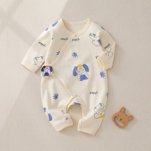 宝宝衣服新生儿连体衣婴儿童装哈衣春夏秋纯棉夏季Aa类爬 服空调服