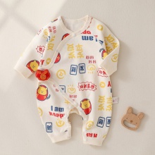 宝宝衣服新生儿连体衣婴儿童装哈衣春夏秋纯棉夏季Aa类爬 服空调服