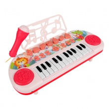 儿童小孩音乐初学者宝宝钢琴早教可弹奏益智1-8多功能电子琴玩具