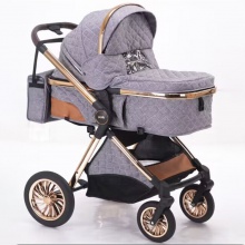 多功能轻型婴儿推车 二合一婴儿车舒适婴儿车 可坐可躺推车