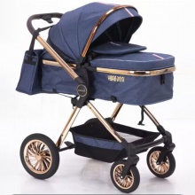 多功能轻型婴儿推车 二合一婴儿车舒适婴儿车 可坐可躺推车