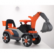 儿童滑行车男孩挖掘机宝宝挖土机可坐人大号工程车滑步车