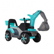 儿童滑行车男孩挖掘机宝宝挖土机可坐人大号工程车滑步车