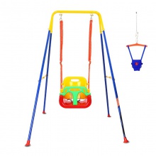 儿童秋千家用支架荡秋千室内外吊篮宝宝吊椅婴幼儿摇椅源头厂家