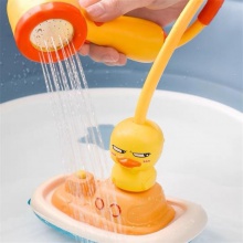 儿童戏水电动旋转喷水小鸭子多造型花洒 宝宝爱洗澡玩具