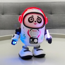 抖音同款灯光音乐摇摆跳舞太空熊猫夜市网红儿童电动玩具地摊
