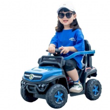 儿童电动车四轮遥控车带手推杆四轮汽车充电男女宝宝可坐人玩具车