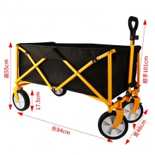 轻便露营推车营地拖车户外折叠小推车钓鱼野营手拉车野餐车桌板