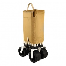 轻便露营推车营地拖车户外折叠小推车钓鱼野营手拉车野餐车桌板