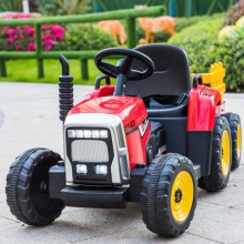 儿童拖拉机电动车四轮汽车男女宝宝小孩玩具车可坐人带遥控1一3岁