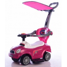 儿童滑行车助步车带推杆护栏带音乐溜溜车