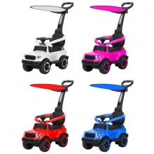 儿童乘汽车乘玩具带蓬滑行车儿童带蓬滑行车汽车滑行车