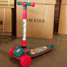 3合1发光二极管轻音乐踢迷你平衡滑板车，带座椅/婴儿踢滑板车