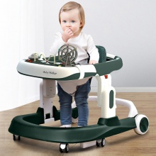 婴儿学步车防o型腿防侧翻可坐可推宝宝儿童U型可调速厂家直供