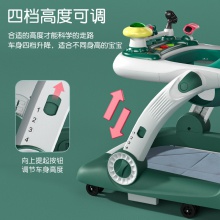 婴儿童学步车防o型腿防侧翻多功能幼儿助步可坐手推车