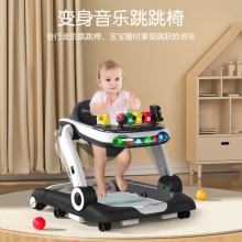 婴儿学步车防o型腿儿童手推学行车防侧翻宝宝助步车