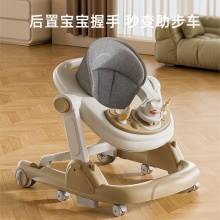 婴儿多功能防侧翻学步车预防O型腿一键折叠手推助步车婴儿学步车