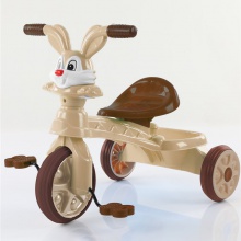 儿童三轮车带推把3-6岁宝宝三轮小车带推杆小孩脚踏手推车防侧翻