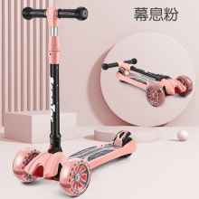 四轮儿童滑板车车轮闪光轮2-14岁防侧翻男女滑板车米高滑板车