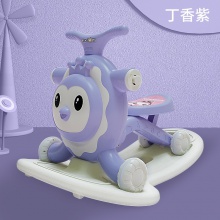 新款四合一婴儿学步车 防O型腿DUO功能儿童助步车防侧翻宝宝摇马