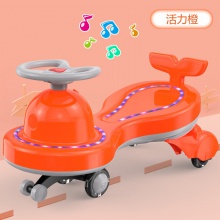 儿童扭扭车男女宝宝扭扭车带音乐灯光玩具溜溜车1-3-6岁摇摆车