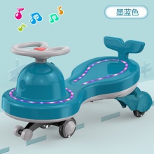 儿童扭扭车男女宝宝扭扭车带音乐灯光玩具溜溜车1-3-6岁摇摆车