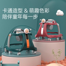 婴儿学步车防o型腿儿童学行车男女孩婴儿可推可坐宝宝走路防侧翻