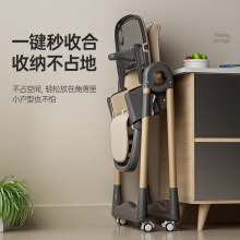 宝宝餐椅可折叠家用儿童吃饭婴儿餐桌椅婴幼儿DUO功能便携座椅椅子