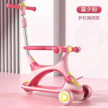 滑板车儿童1-3-6-12岁宝宝男女小孩可坐滑推三合一滑滑踏板溜溜车