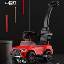 儿童电动滑行车防侧翻儿童车1-3岁宝宝手推滑行玩具手推车