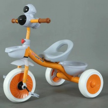 宝宝脚踏车儿童脚蹬车厂家 防侧翻自行车儿童三轮车3-6岁玩具