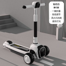 新款儿童滑板车2-6-12岁溜溜车男女宝宝单脚踏板车折叠米高滑板车