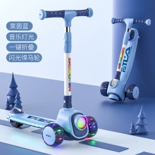 儿童滑板车儿童1-12岁二合一可折叠滑行车溜溜车童车玩具车踏板车