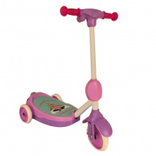 儿童电动滑板车可吹泡泡滑板车男女童卡通脚踏吹泡泡电动玩具车