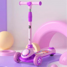 儿童滑板车三合一三轮闪光音乐溜溜车可坐可滑可推踏板宝宝滑板车