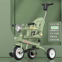 D昩可躺可折叠婴儿童三轮车手推车宝宝脚踏车6个月——6岁音乐自