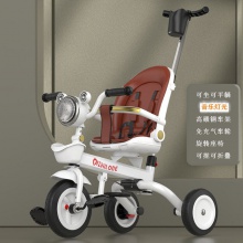 D昩可躺可折叠婴儿童三轮车手推车宝宝脚踏车6个月——6岁音乐自