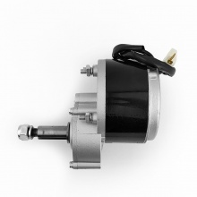 自行车改装电动车电机12V24V250W三轮车电机减速马达