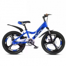 儿童自行车烤漆内贴双碟刹18寸20寸22寸一体轮山地车男女孩单车