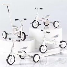 婴儿可折叠儿童三轮车婴儿平衡自行车推车自行车婴儿儿童三轮车4合1儿童三轮车