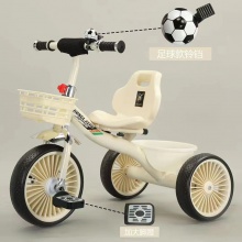 儿童三轮车脚踏车2-6岁男女孩童车带斗脚蹬防侧翻儿童平衡车