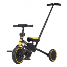 Duo功能儿童三轮车脚踏车 五合一手推儿童平衡车无脚踏滑行滑步车