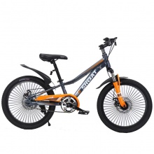 儿童自行车质优儿童自行车2-12岁20英寸山地自行车儿童自行车带篮子和底部