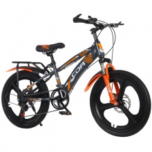厂家儿童山地自行车中大童男孩6一12岁8中小学生变速碟刹脚踏单车