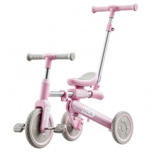 儿童四合一三轮车 推把三轮车 儿童三轮自行车