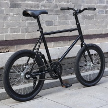 公路赛自行车D配爆改轻便20寸死飞翘头特技单车男女公路车可改装